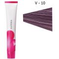 Краска V-10 Lebel Cosmetics Materia для волос яркий блондин фиолетовый 80гр, Лебел 
