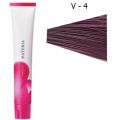 Краска V-4 Lebel Cosmetics Materia для волос шатен фиолетовый 80гр, Лебел 
