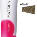 Краска ABe-8 Lebel Cosmetics Materia New для волос светлый блондин пепельно-бежевый 80гр, Лебел 