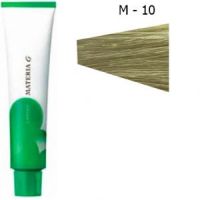 Краска M-10 Lebel Cosmetics Materia Gray для седых волос очень светлый блондин матовый 120 гр, Лебел