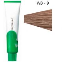 Краска WB -9 Lebel Cosmetics Materia Gray для седых волос очень светлый блондин тёплый 120гр, Лебел