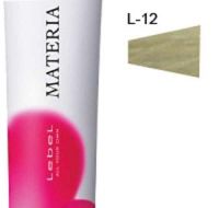Краска L-12 Lebel Cosmetics Materia для волос супер блонд лайм 80гр, Лебел