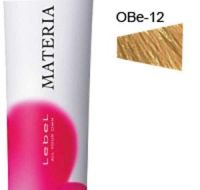 Краска ОBe-12 Lebel Cosmetics Materia New для волос супер блондин оранжево-бежевый 80гр, Лебел