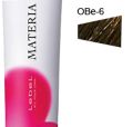 Краска ОBe-6 Lebel Cosmetics Materia New для волос темный блондин оранжево-бежевый 80гр, Лебел 