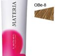 Краска ОBe-8 Lebel Cosmetics Materia New для волос светлый блондин оранжево-бежевый 80гр, Лебел 