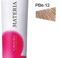 Краска PBe-12 Lebel Cosmetics Materia для волос супер блондин розово-бежевый 80гр, Лебел 
